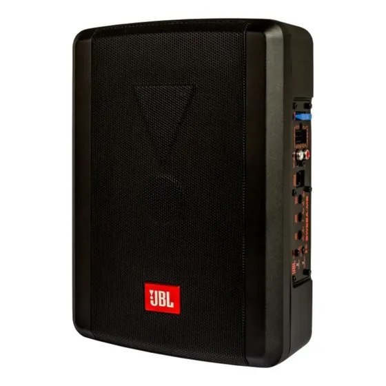 Caixa Amplificada Ativa Jbl Sw68a-ms Slim 6x8 100w Rms Cor Preto