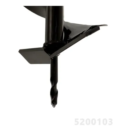Broca 80 X 15cm Com Pino Trava Para Perfurador De Solo Vps52