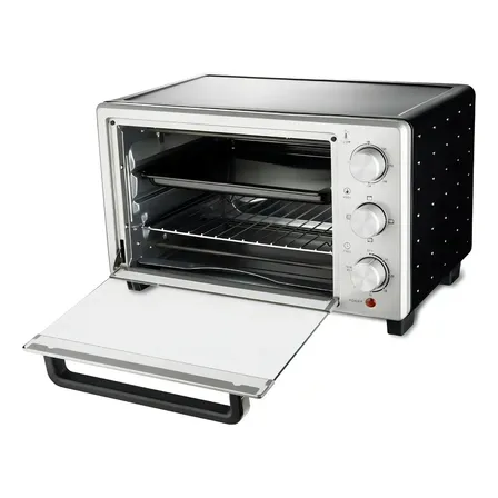 Forno Elétrico Hamilton Beach Family Grill 23L, 1400W Atinge até 250ºC Desligamento Automático Função Grill, Aquecer e Assar