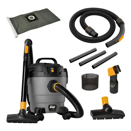 Aspirador Pó E Água Soprador Wap Gtw 10 Maré 1400w Cor Cinza