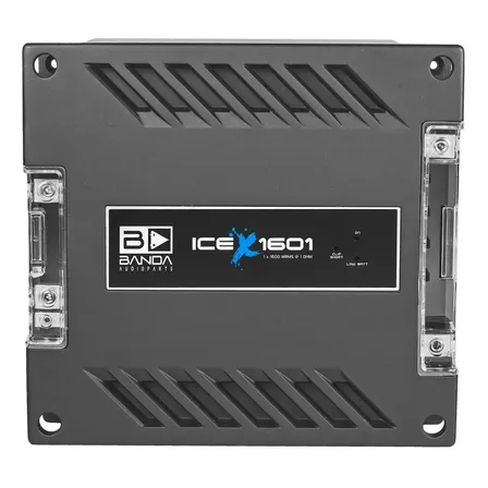 Módulo Amplificador Banda ICE X 1601 1 Canal 1600W RMS 1 Ohm Classe D