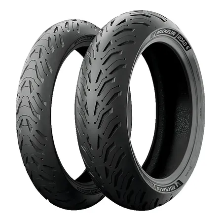 Pneu 120/70-17 + 180/55-17 Road 6 Michelin Cbr 600/zx6r