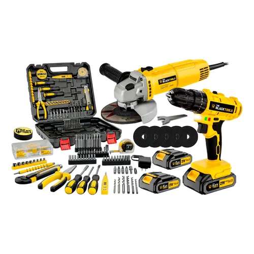 Kit Parafusadeira/furadeira Impacto + Esmerilhadeira E Disco