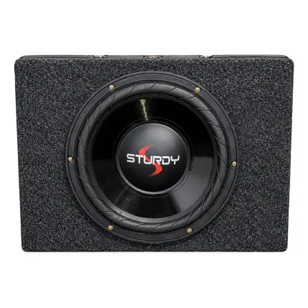 Caixa Trio 10 Polegadas Slim Dutada Grave Forte 700w