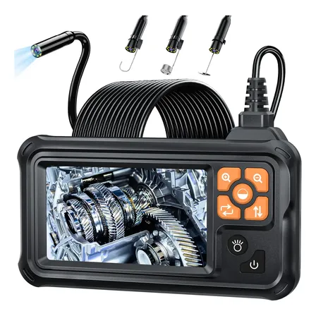 Câmera De Endoscopio Boroscopio Industrial Automotivo 5m