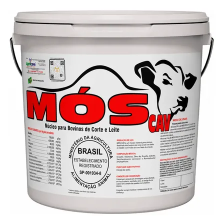 Mós-cav 10kg Núcleo Bovinos De Corte E Leite Agrocav.