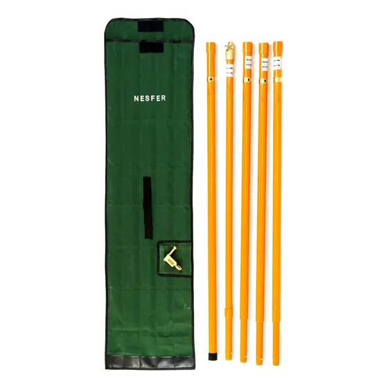 Vara De Manobra 5 Elem 6,45m Cabeçote/bolsa/laudo Nesfer