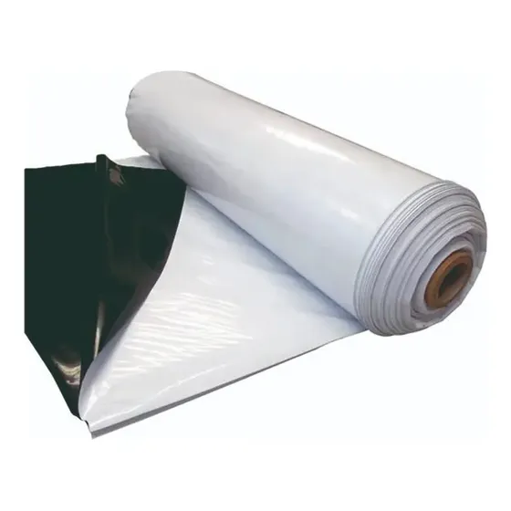 Lona Dupla Face Preta E Branca 200 Micras 6x12m Silagem Gado