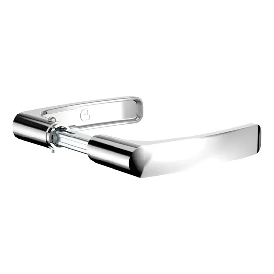 Maçaneta Avulsa Fechadura Soprano Pali Cromada Cor Inox
