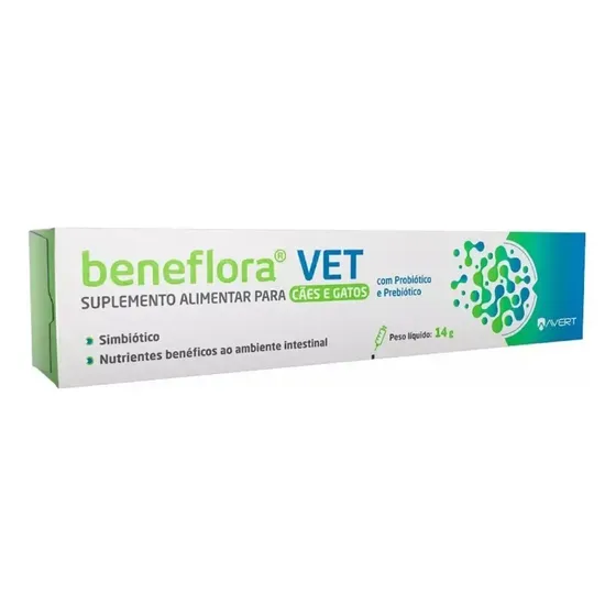 Beneflora Vet 14g Suplemento Alimentar Para Cão/Gato Avert