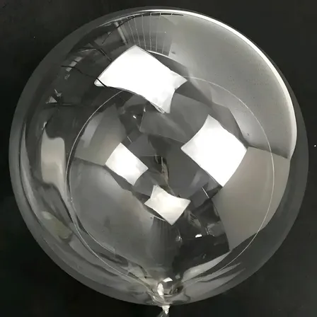 5 Unidades Balão Bubble 24 Polegadas 60cm Transparente Top! Liso