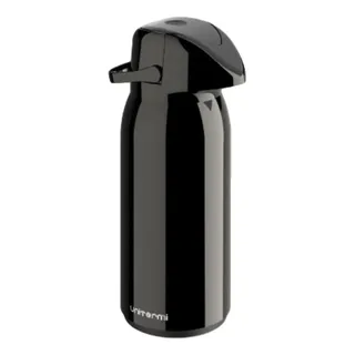 Garrafa Térmica Unitermi Verona 1.8 Lts Café Leite Chimarrão Cor Preta