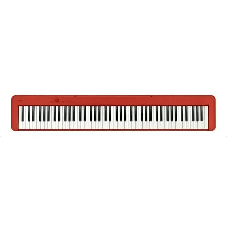 Piano Digital Casio Portátil 88 Teclas Vermelho Cdp-s160rd