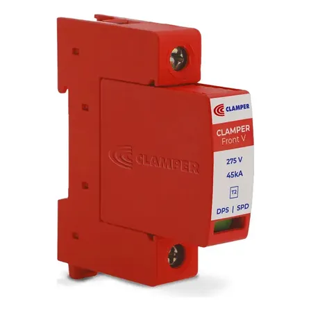 Protetor DPS Clamper Front V Mini 019118 275V 45kA Classe II