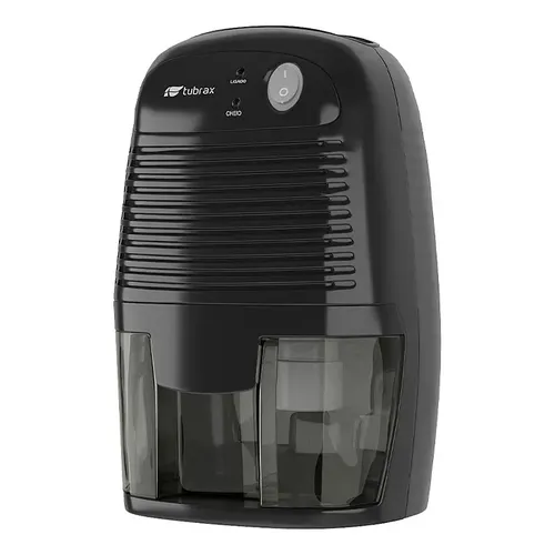 Mini Desumidificador Elétrico Preto Tubrax