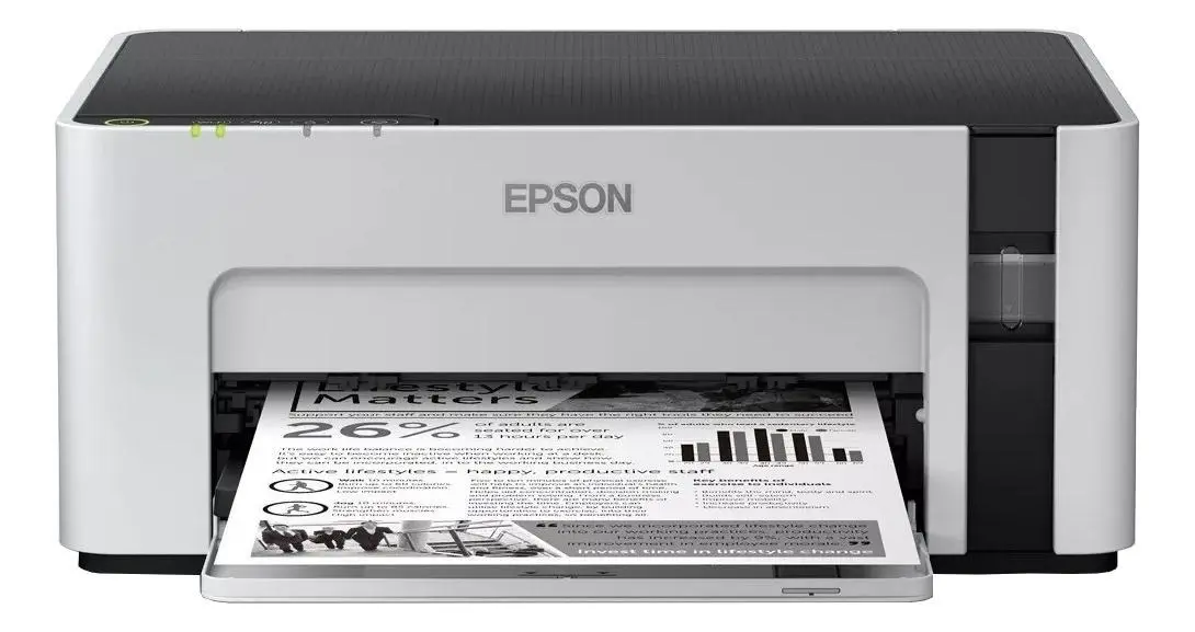 Impressora função única monocromática Epson EcoTank M1120