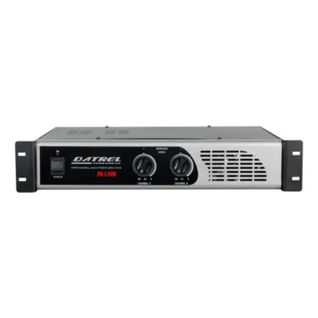 Amplificador Potência de Som DATREL 200W 4 OHMS 2 Canais Profissional e Igreja