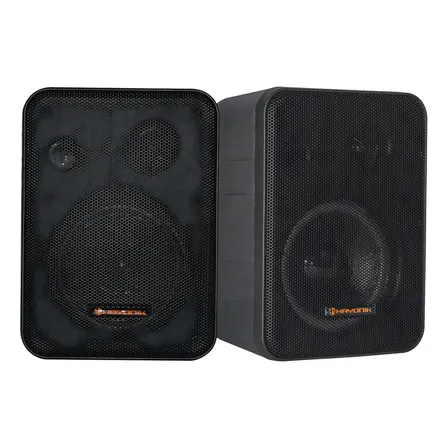 Caixas Som Ambiente Hayonik Msb60n Preto C/ Suporte Par 60w