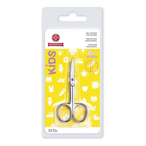 Tesoura Unha Bebe Infantil Baby Pequena Mundial Tesourinha