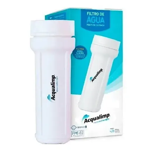 Filtro de Água de Entrada Acqualimp Branco FPE-02 1200L/h
