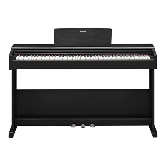 Piano Digital 88 Teclas Yamaha Arius Ydp-105b Preto