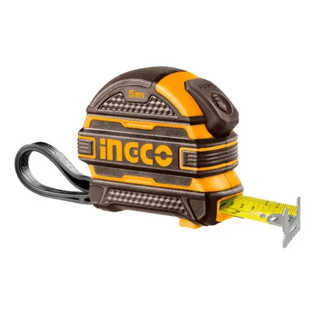 Trena 5 Metros Emborrachada Profissional Hsmt08525 Ingco