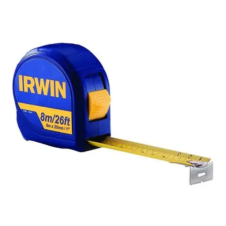 Trena Standard Profissional Com Trava 8 Metros 25mm Irwin