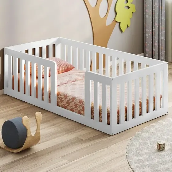 Casatema Grade Giulia montessoriana 75x156cm branco