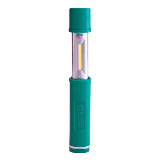 Lanterna De Led Recarregável Telescópica Sata 300lm St90717 Cor Da Lanterna Verde Cor Da Luz Branco