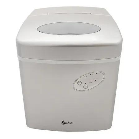 Máquina de Gelo Polar Equipamentos 28kg Cor Prata 220 V