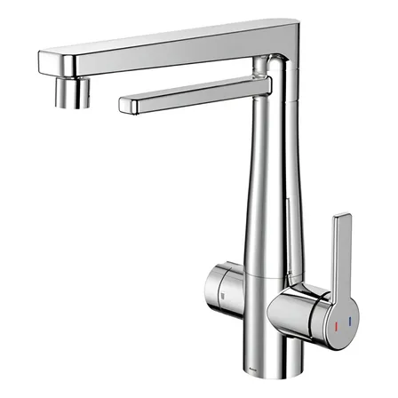 Torneira Misturador Monocomando De Bancada Com Purificador Docol Vitalis 01579606 Cromado