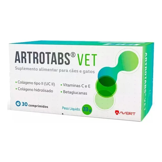 Artrotabs Vet 30 Comprimidos - Avert