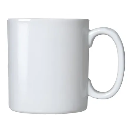 Conjunto 12 Canecas Brancas Porcelana P/sublimação 325ml Cor Branco Blanca