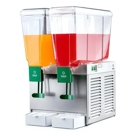 REFRESQUEIRA IBBL 30L 2 DEPOSITOS INOX BBS2