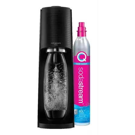 SodaStream Terra Máquina de Água com Gás Preta