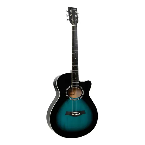 Violao Eletrico Mini Jumbo Gsf-1d Dbb (azul) Giannini Gsf1d