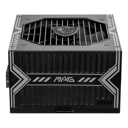 Fonte Atx 650w Msi Mag A650bnl 80 Plus Bronze Sata 5 Pci-e 2 Cores Preto