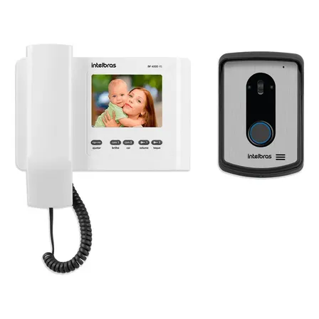 Videoporteiro Residencial Iv 4010 Hs Branco Intelbras