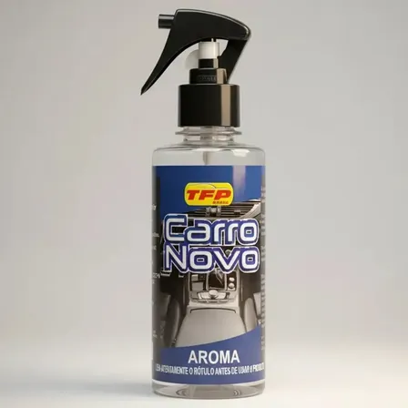 Aromatizante Automotivo Tfp Spray 300 Ml Para Carro Alta Durabilidade- Carro Novo