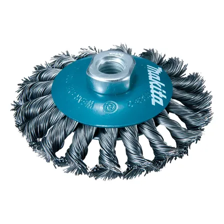 Escova De Ao Torcida Tipo Cni - Makita Azul