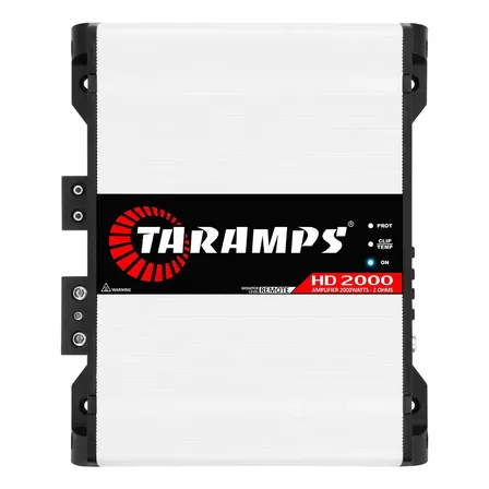 Modulo Taramps Hd 2000 2 Ohms Amplificador 2000w Rms Hd 2000 Potência 2k Som Automotivo