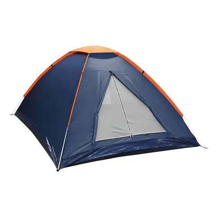Barraca De Camping 3 Pessoas Panda Iglu Impermeável Nautika Azul