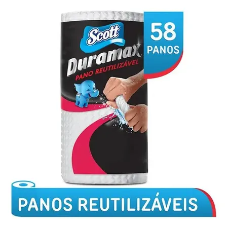 Kit 10 Pano Multiuso Reutilizável Toalha Lavável Picotado Cor Branco