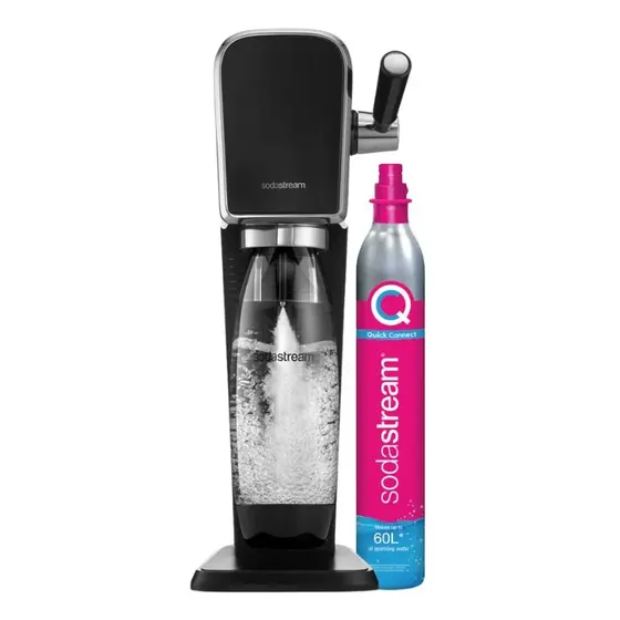 Máquina Para Gaseificar Água Art Sodastream Preta