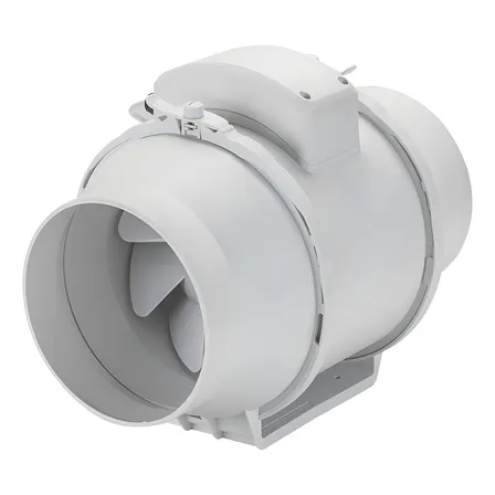 Exaustor Axial In-line Turbo Exl150 150mm 65w - Ventisol Cor Branco