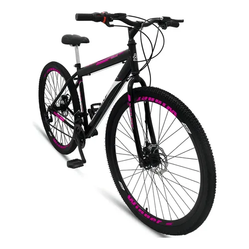 Bicicleta Mountain Bike Aro 29 Ello Bike Velox Freio Disco Aço Carbono