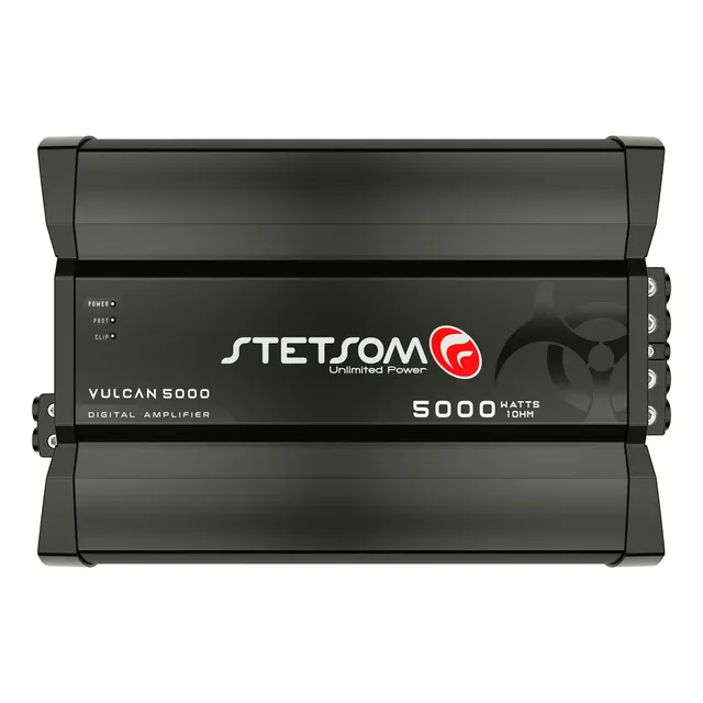 Módulo Amplificador Stetsom Vulcan 5000W RMS Mono de 1 Ohm