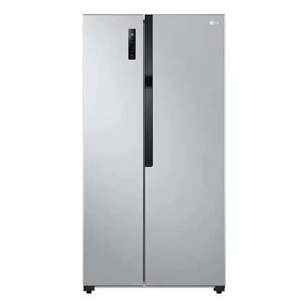 Geladeira Side By Side LG 509 Litros Frost Free Inverter Cor Prata