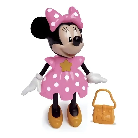 Boneca Minnie Mouse Conta Histórias Com Som Brinquedo Disney Elka Para Crianças