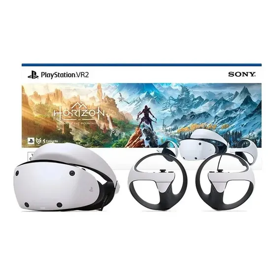 Playstation Vr2 Ps5 CFI-ZVR1WX Horizon Call Of The Mountain Bundle Sony Cor Branco
